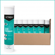 Pack de 24 cartouches de graisse XTREM à pousser