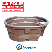 Bac de pâturage ovoïde premium