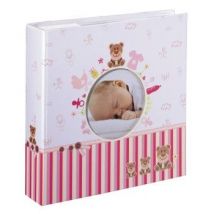 Baby GIRL Pink Photo Album for 200 photos with a size of 10x15cm / 4x6”