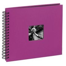 Hama Fine Art Spiral Bound Album, 36 x 32 cm, 50 black pages, pink