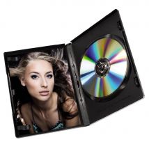Hama DVD CD Jewel Cases, Pack of 30, Black