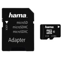 Hama microSDHC 32GB Class 10 + Adapter/Photo