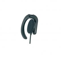 Mono Earphone Speaker Adjustable Hinged Ear-Hook to Fit Either Ear
