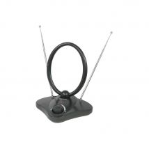 High Gain 36dB Indoor Amplified TV Aerial for Digital HD TV + DAB/FM Radio