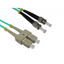2m OM3 Fibre Optic Cable ST-SC (Multi-Mode)