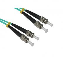 15m OM3 Fibre Optic Cable ST-ST (Multi-Mode)