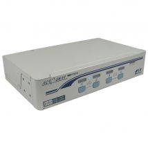 4 Port KVM Switch - SVGA & PS/2 or USB