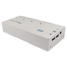 4 Port KVM Switch with Audio - SVGA & USB
