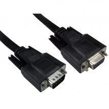 2m SVGA Male to Female Cable - Flat