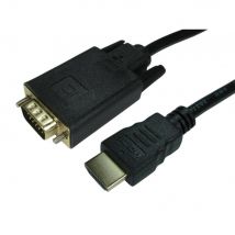 1.8m HDMI (M) to VGA (M) Cable