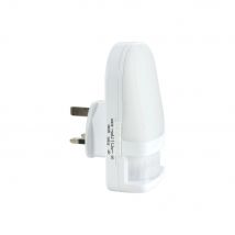 Niteglow PlugIn PIR Motion Sensor Hallway Plug Socket LED Night Light