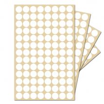 6240 Self Adhesive Round 8mm Sticky Coloured Dots Labels Stickers Circles Spots