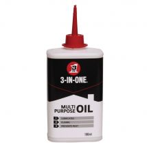 3-IN-ONE Multi Purpose Drip Oil 100ml – precision drip application, cleans, lubricates, and prevents rust, stops squeaks