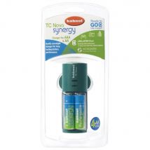 AA 2100mAh 1.2V Rechargeable Battery Batteries 4 Pack with Mains  Smart Charger