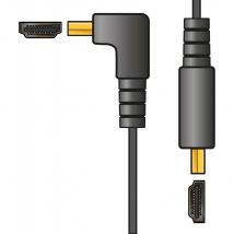 Av:link 4K Flat Cable Right Angle Entry to Straight HDMI Lead 5m