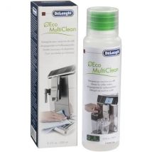 Delonghi Eco Multi Clean Milk Fat Cleaning Liquid for Milk Frothers 250ml