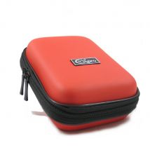 Ex-Pro® Large Red Hard Clam Shock Proof Case for Vosonic VP6230, VP6230i