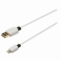 Nedis Sync and Charge Cable | Apple Lightning 8-pin Male - USB A Male | 2.0 m | White
