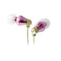 CLiPtec Crystalica Max DEEP Base BME939 In-Ear Headphones with cable wrap - Pink