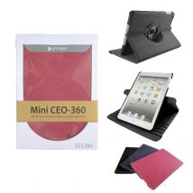CLiPtec® ZTOSS Mini CEO-360 - Rotational Folio Case/stand for iPad Mini, integrated magnetic wake up - Pink