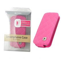CLiPtec® ZTOSS i5-Element 250 Magnetic Flip Top Protection Case for iPhone 5 - Pink
