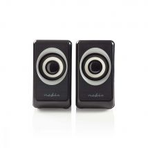 USB Powered Mini PC Speakers 18W Travel Portable For PC Laptop Tablet