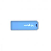 Nedis USB 2.0 Flash Drive | 32GB | Reading 12 Mbps / Writing 3 Mbps | Blue