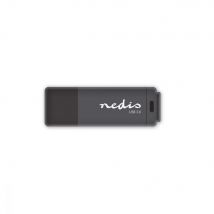 Nedis USB 3.0 Flash Drive | 128GB | Reading 80 Mbps / Writing 10 Mbps | Black
