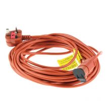 Flymo 20m Metre Cable & Lead Plug for Lawnmower or Hedge Trimmer
