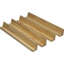 Domino Holders Pack of 4 - Wooden