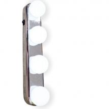 St Helens GH167 Battery Powered Portable 4 LED Bulb Lights Ideal for Vanity, Mirror, Bathroom, Kitchen or Cupboards