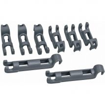 Basket trays Folding spine row Clamp Lower basket Plate tray Dishwasher Bosch Siemens 611472 00611472