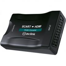 SCART To HDMI Composite 1080P Video Scaler Converter Audio Adapter
