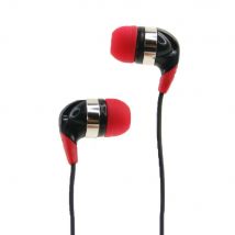 New Balance Sports In-Ear Headphones with Clip Case - Black