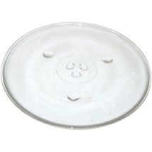 Strong Durable Universal Microwave Turntable Glass Plate with 3 Fixers (315mm)
