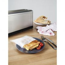 Non-stick Toaster Bag, Reusable, 17.5 x 16 cm for Sandwich Panini Toastie