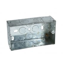 Axiom Electrical MB235 35mm Twin Socket Box