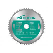 Evolution A210TCT60MS 210mm Aluminium Cutting Mitre Saw Blade 60T