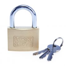 Locksmyth L2200013 50mm Brass Padlock