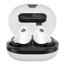 STEELSERIES Arctis GameBuds Wireless Noise-Cancelling Gaming Earbuds for PS5 - White