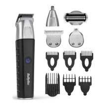BABYLISS MT812U Lithium Power 11-in-1 Wet & Dry Multi-Trimmer - Black & Silver