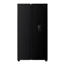 KENWOOD KSBSDBD25 American-Style Fridge Freezer - Black