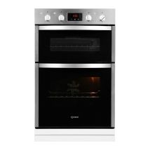 INDESIT Aria DDD5340CIX Electric Double Oven - Stainless Steel