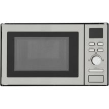 MONTPELLIER MWBi17-300 Built-in Compact Solo Microwave - Stainless Steel