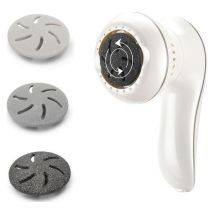 RIO 60 Second Spa Pedi Electric Foot File - White
