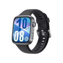 HUAWEI Watch Fit 4 - Aluminium Alloy Black, Fluoroelastomer Strap