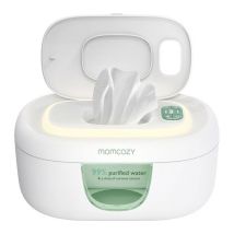 MOMCOZY WW004-WH11BA-A Baby Wipe Warmer - White & Green