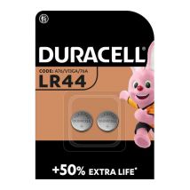 DURACELL A76/KA76/V13GA Electronics Alkaline LR44 Coincell Batteries - Pack of 2
