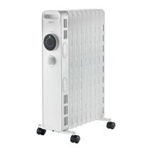 IGENIX IG2620 Portable Oil-Filled Radiator - White