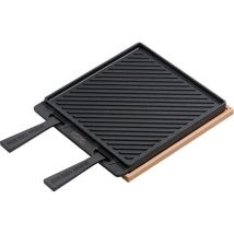 GEORGE FOREMAN GFDSG01 Dual Sided Griddle Plate - Black